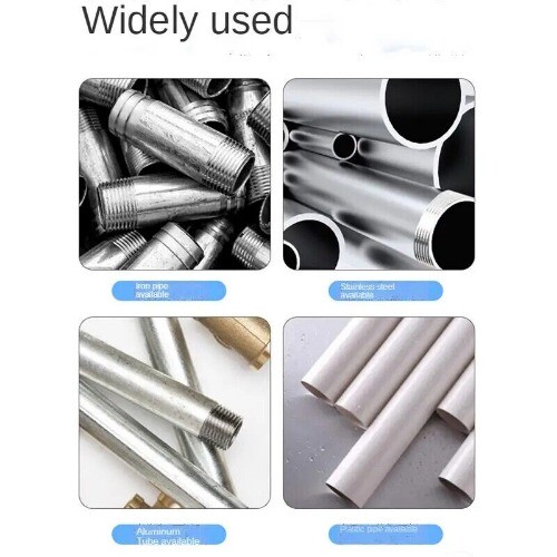 Hinged Plate Galvanized Pipe Threading Tool Electric Pipe Threading Machine