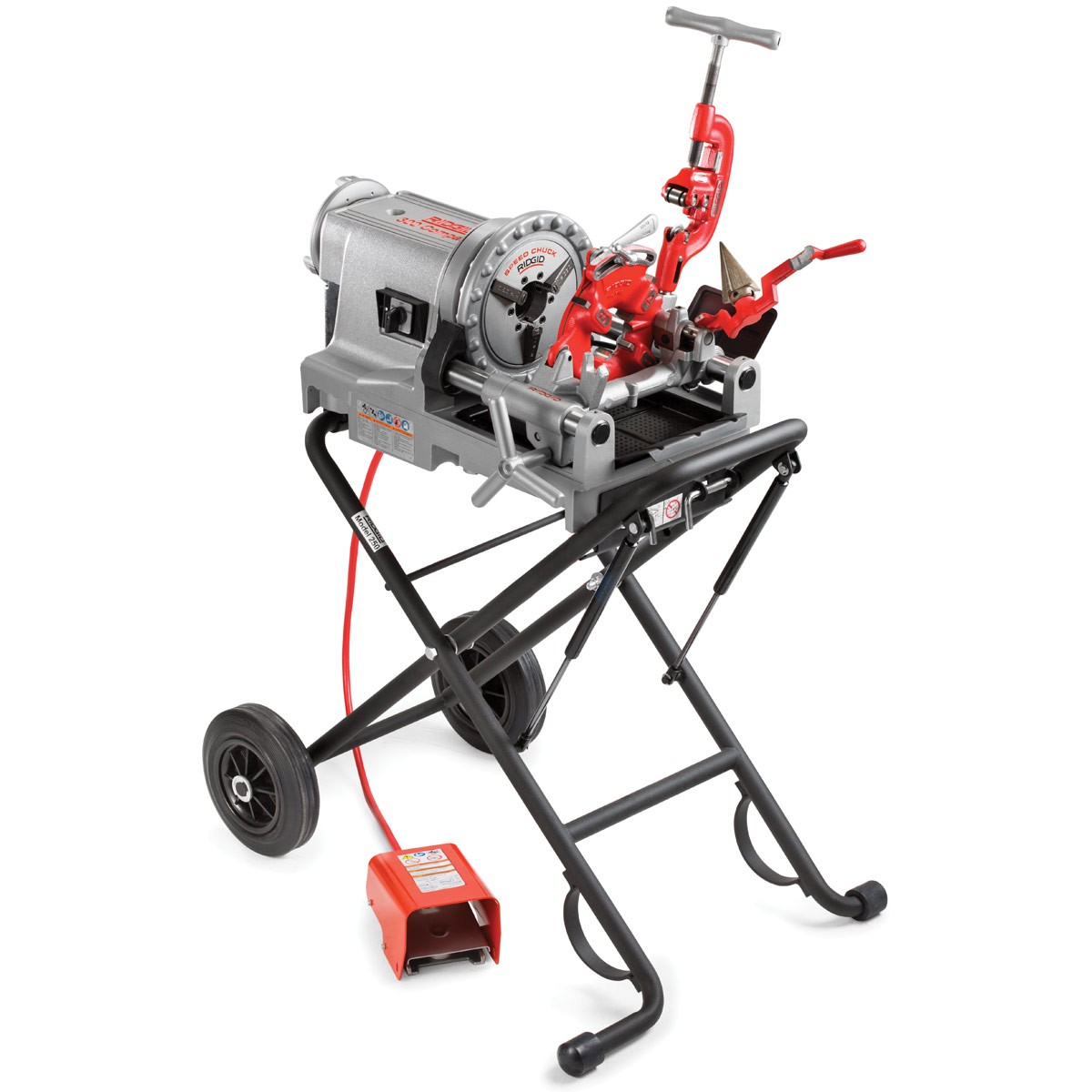 Ridgid 75602 52 RPM 300 Compact Pipe Threading Machine w/ 250 stand