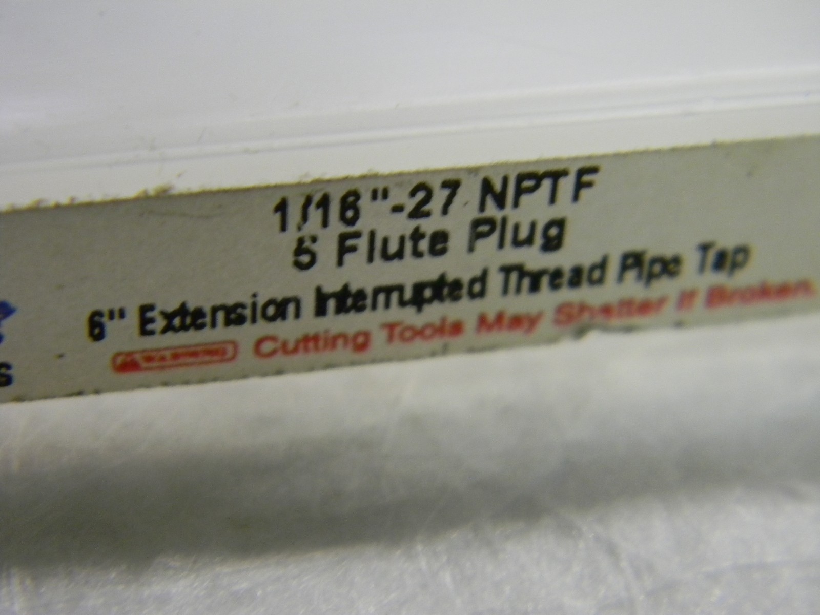 Regal Extension Pipe Plug Tap 1/16-27X6″ 5FL HSS R015901AS