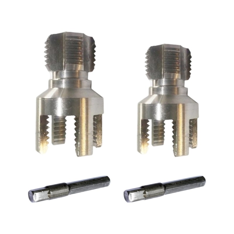 1/2Inch 3/4In Hex Shank Electric Drill Adapter Internal External Thread Cutter