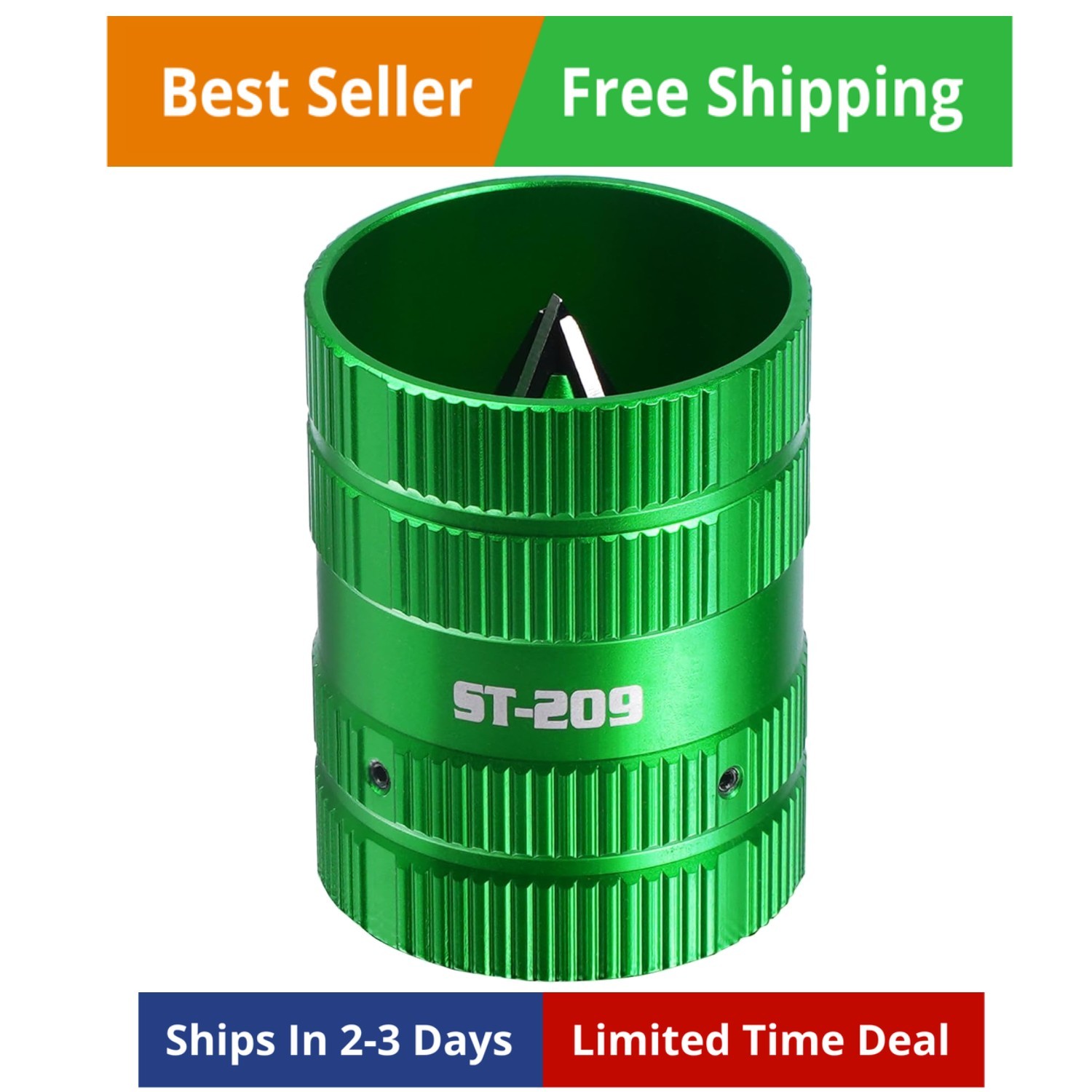 Metal Pipe Reamer for Copper PVC Pipe, Deburring Tool, PlumbingTools, 1/4” to…