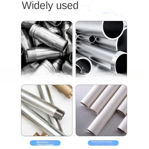 Hinged Plate Galvanized Pipe Threading Tool Electric Pipe Threading Machine
