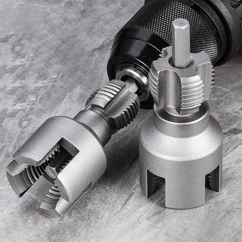 2PCS Pipe Threading Tool Set Internal External Thread Cutter for 20mm 25mm PVC
