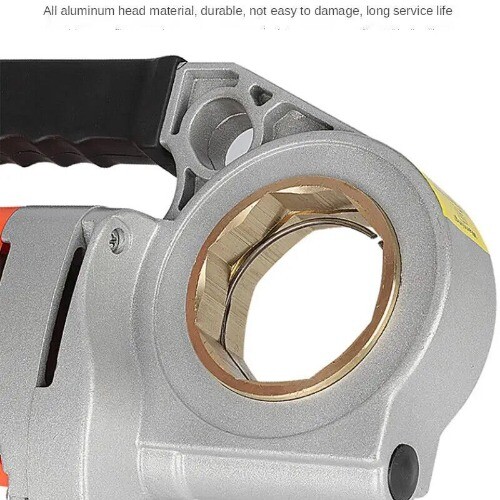 Hinged Plate Galvanized Pipe Threading Tool Electric Pipe Threading Machine