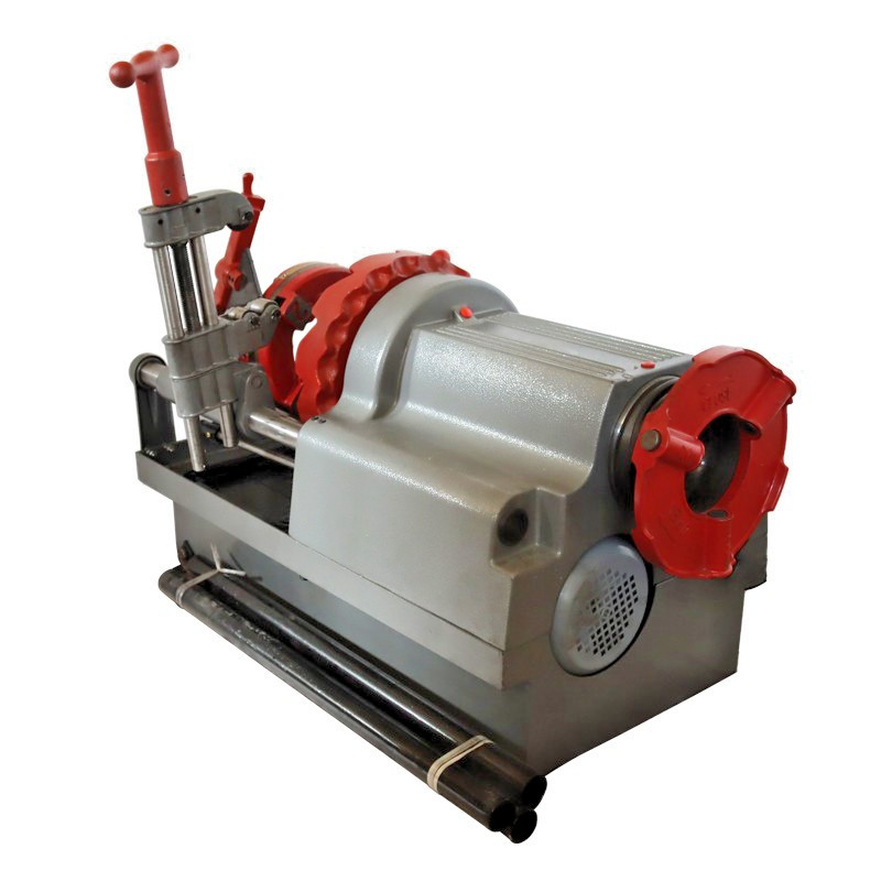 1/2″-3″ Electric Pipe Threading Machine Automatic Cutting/Threading/Reaming 110V