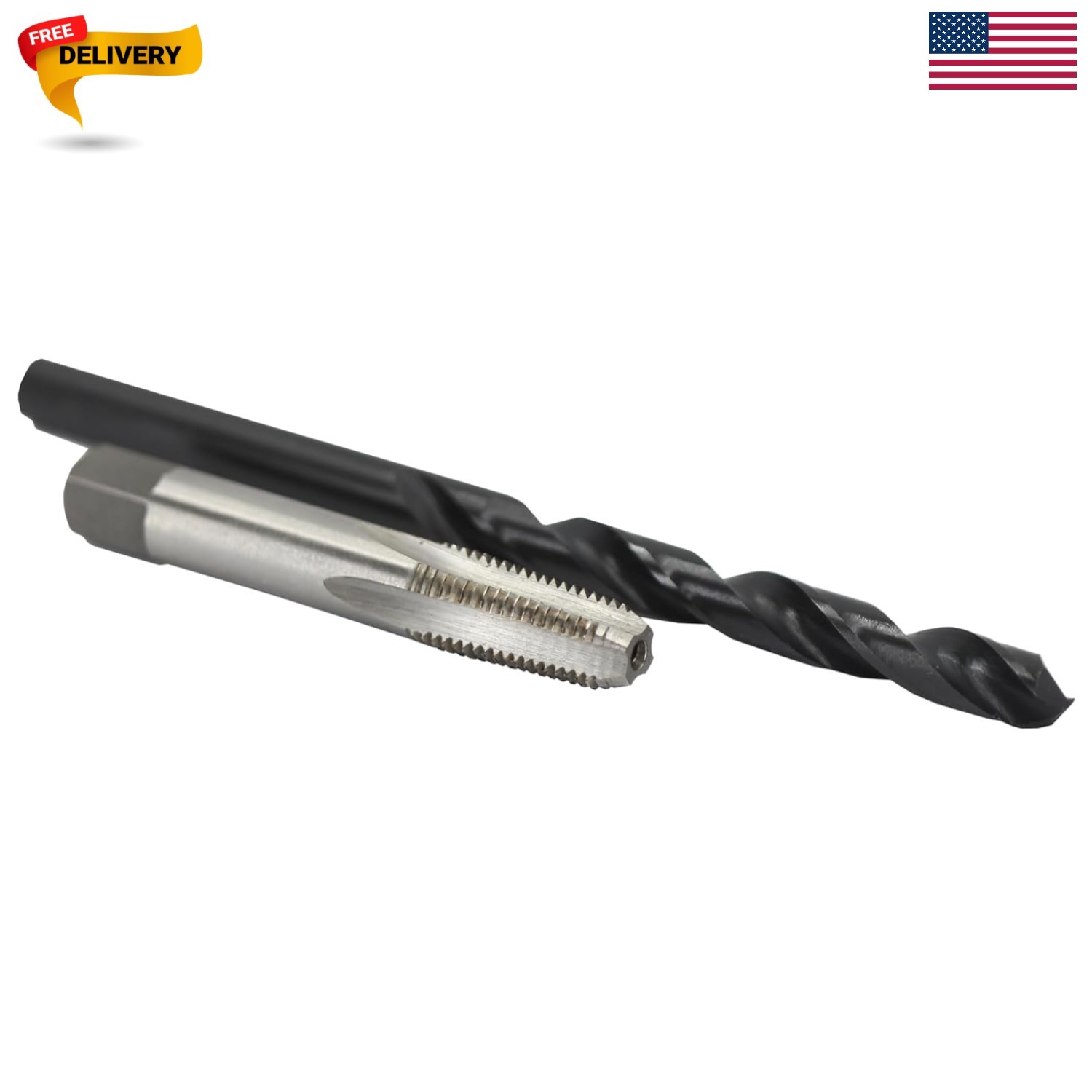 /8NPTW/DRILL 1/8″ Carbon Steel NPT Pipe Tap and R High Speed Steel Drill Bit …