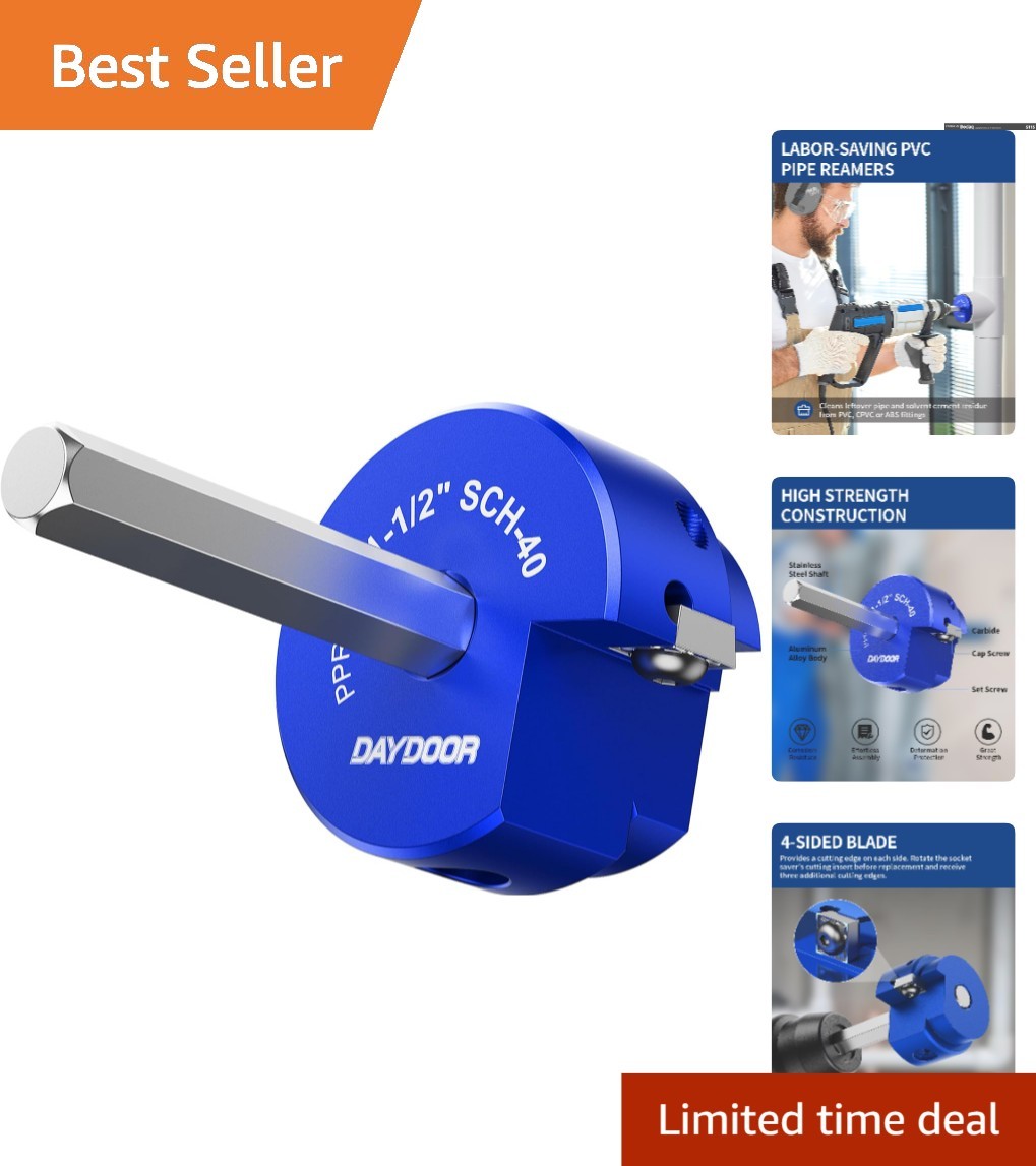 Professional-Grade 1-1/2” Fitting Saver Tool – Lightweight and Durable