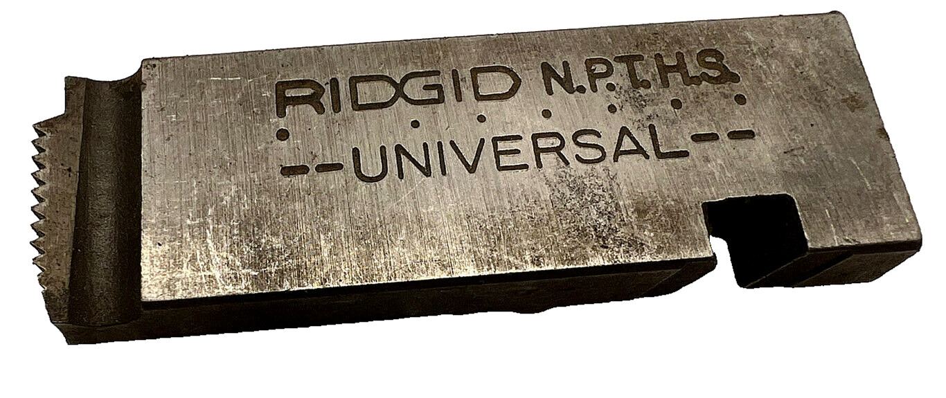 Rigid 47765 1/2″ – 3/4″ – 14 NPT Universal Die Head High-Speed RH *Die #3 Only*
