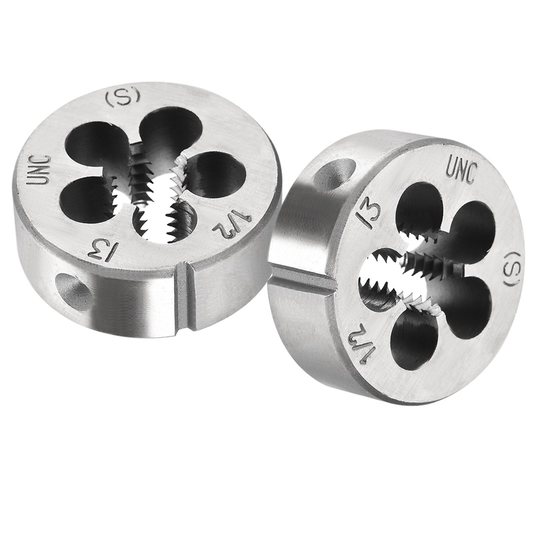 1/2-13 UNC Round Die Machine Thread Right Hand Threading Die,2pcs