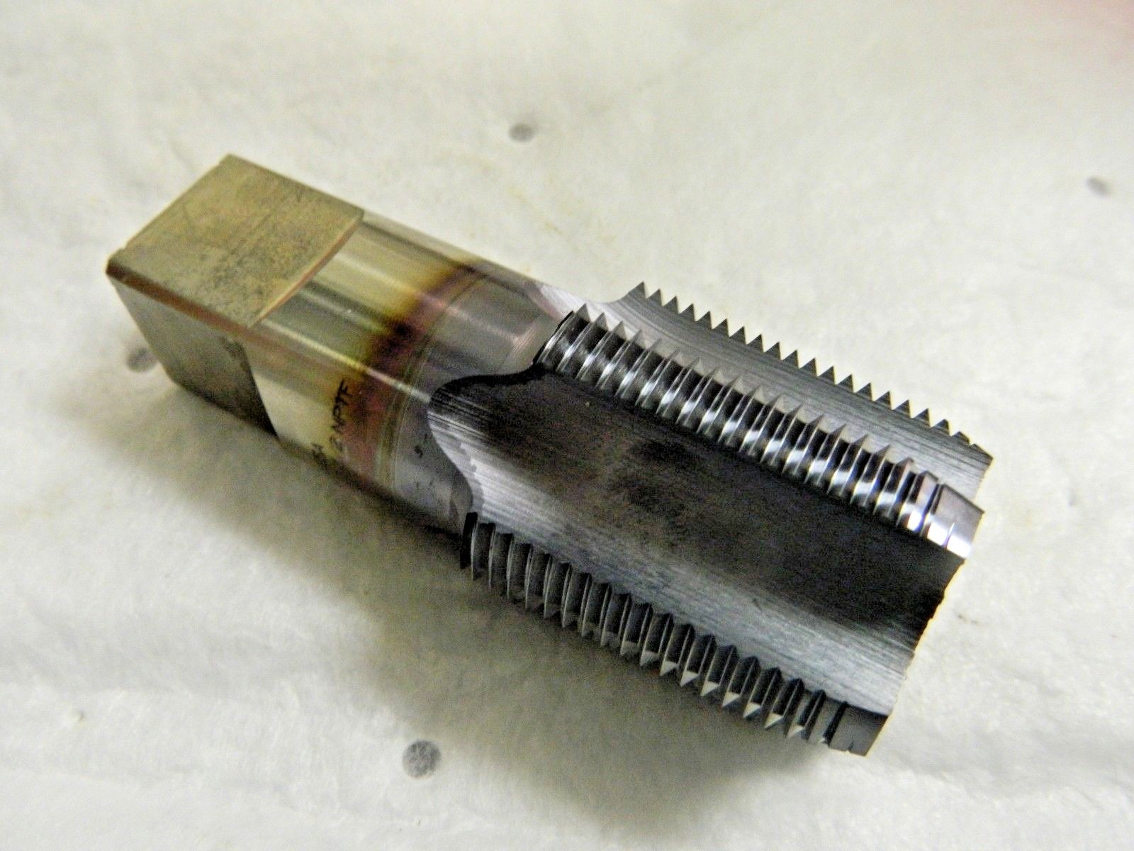 Jarvis HSS Standard Pipe Tap TiCN 1-1/4 – 11-1/2" NPT 5FL R127875C