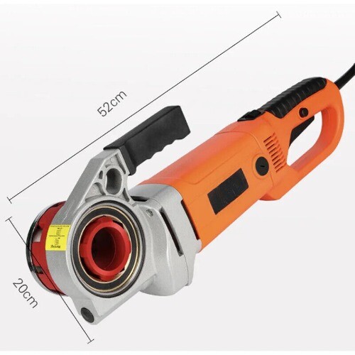 Hinged Plate Galvanized Pipe Threading Tool Electric Pipe Threading Machine