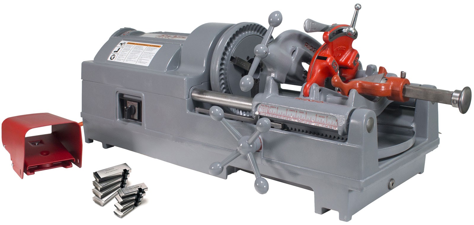 Reconditioned RIDGID® 535 V2 Pipe Threading Machine with 811A Die Head & Dies