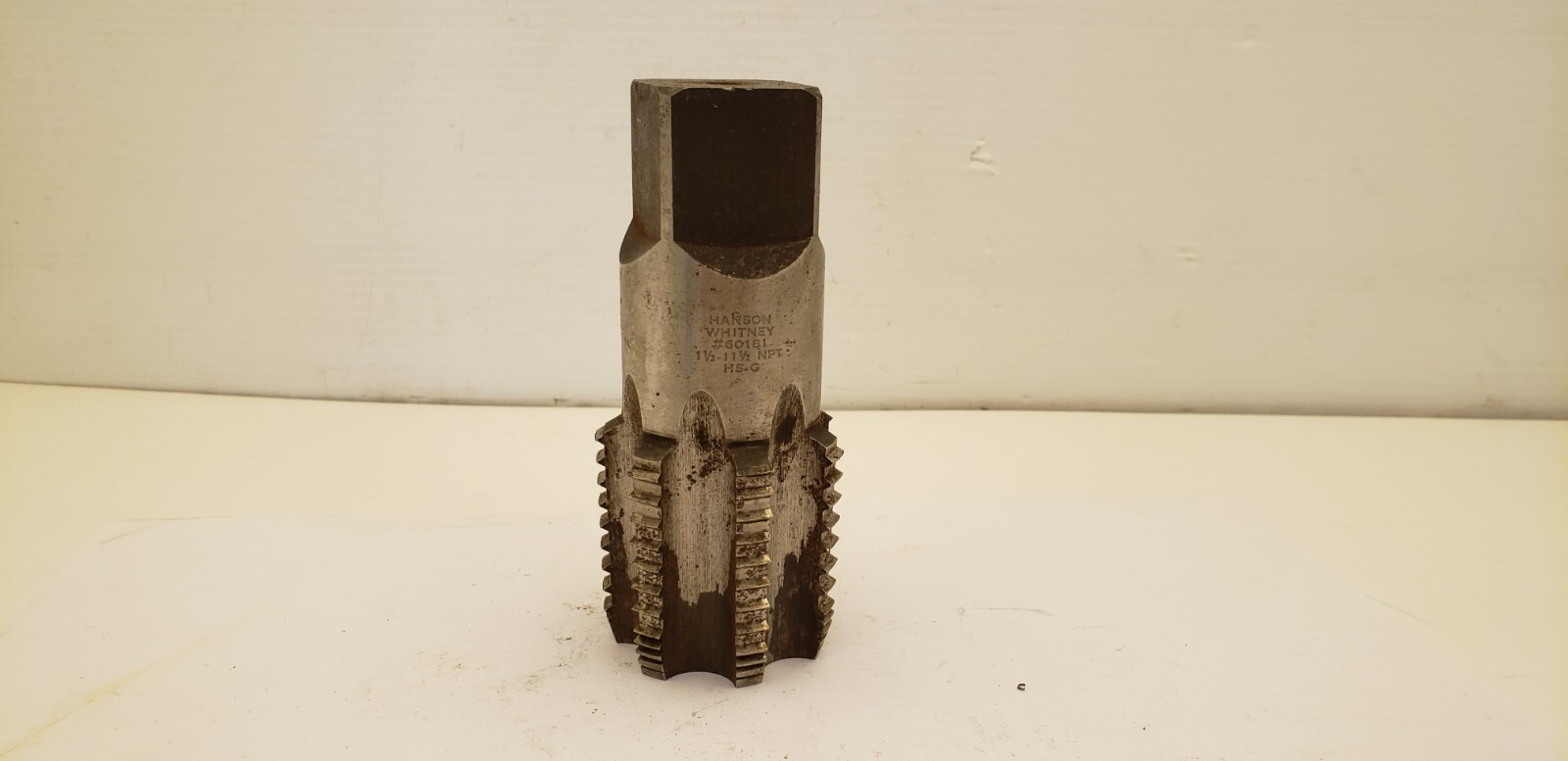 HANSON WHITNEY #60181 1-1/2-11-1/2 NPT PIPE THREAD TAP, HS-G, 7 FLUTE