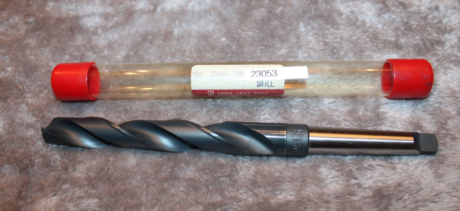 UNION BUTTERFIELD 42-10344 – 53/64″ X 10 1/4″ OAL HSS DRILL BIT – NEW