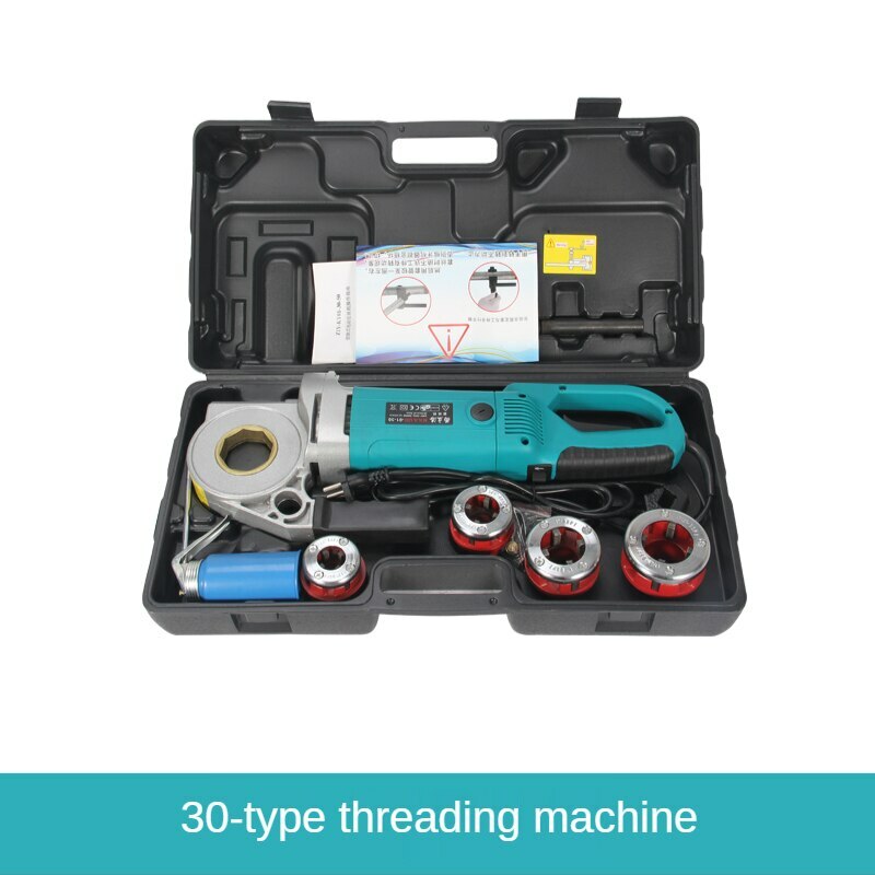 220V 2000W Electric Threading Machine Die Galvanized Pipe Stranded Thread-