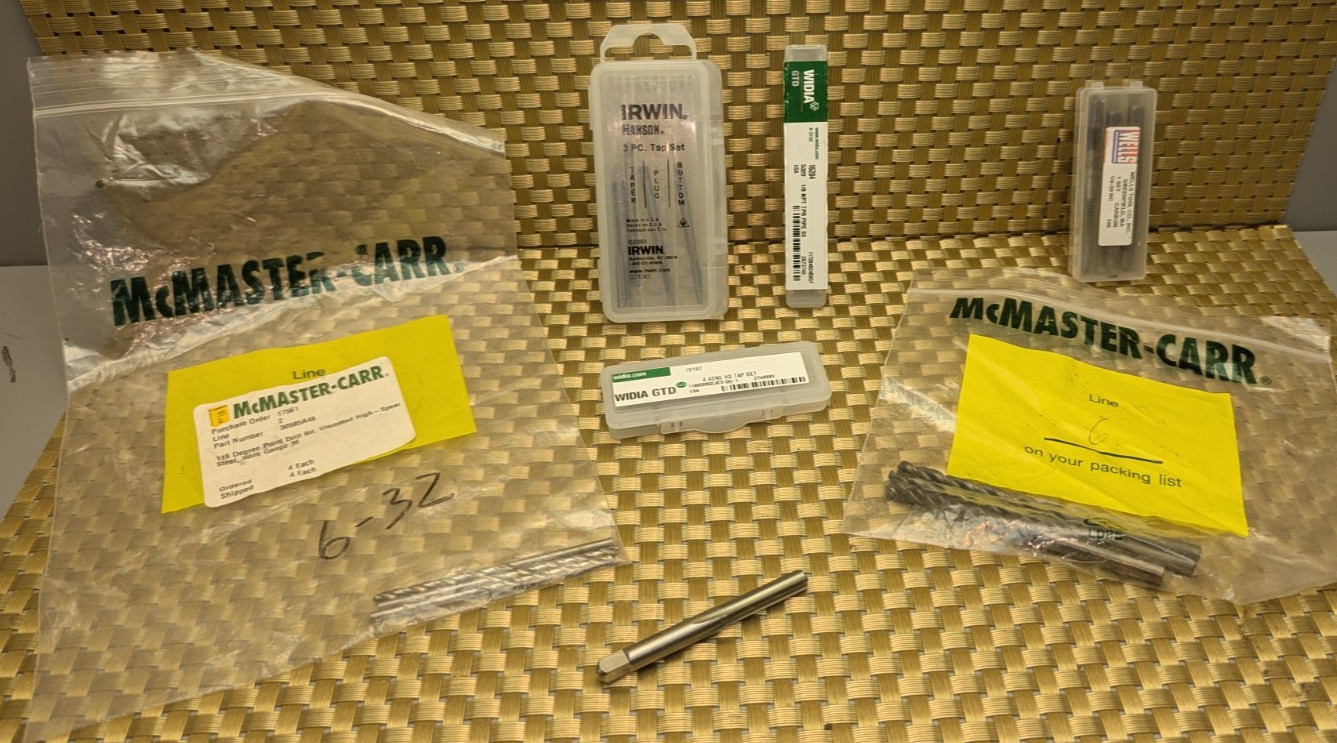 Irwin Hanson Tap , McMaster-Carr Drill and Tap Assortment Made in USA