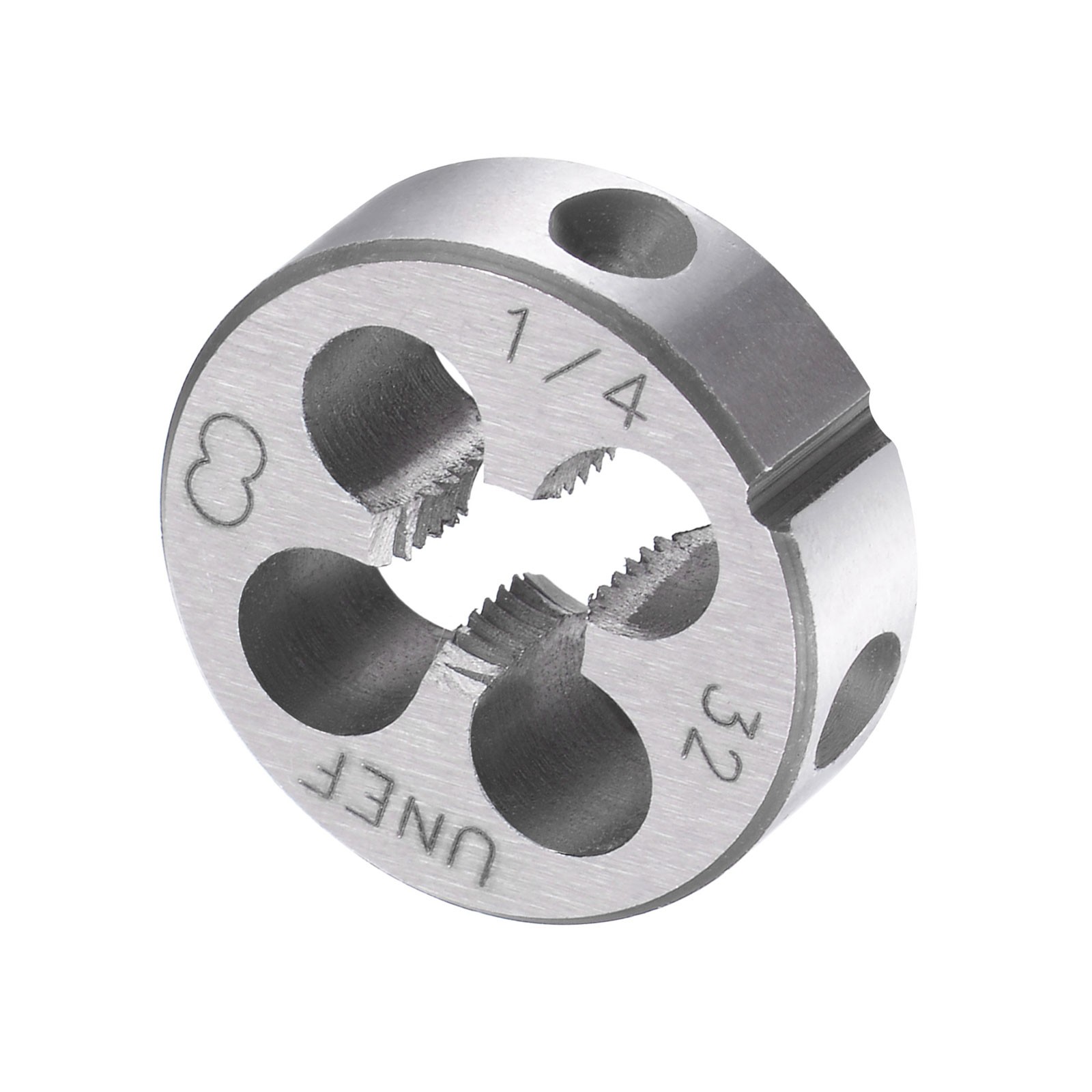 1/4″-32 UNEF Round Thread Repair Die 20mm OD with 4 Chip Holes