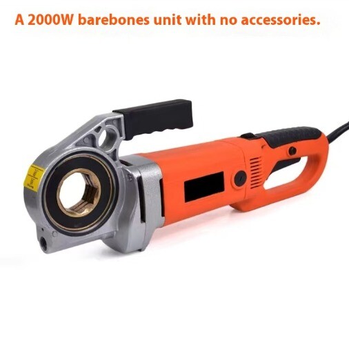 Hinged Plate Galvanized Pipe Threading Tool Electric Pipe Threading Machine