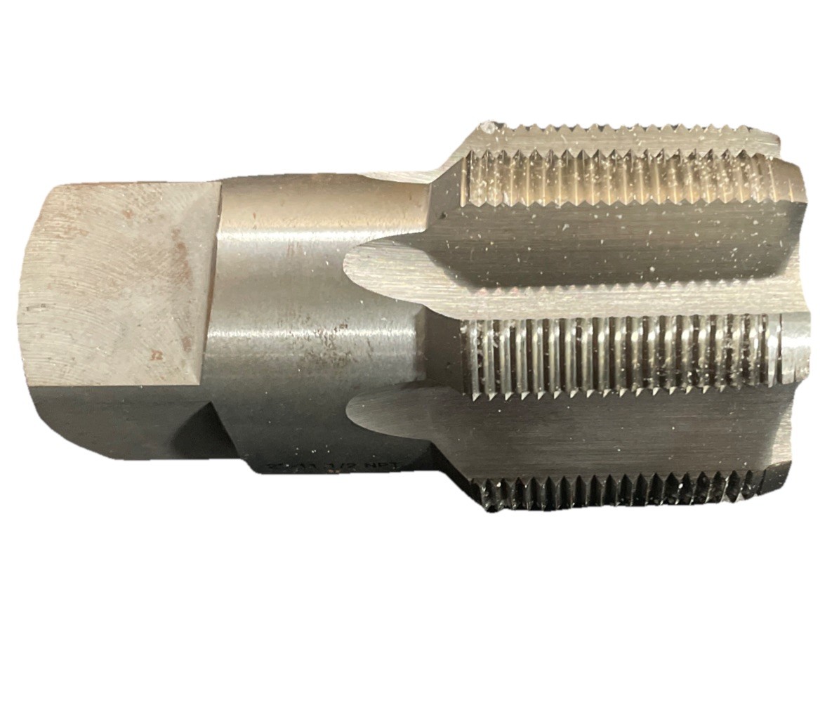 Drill America 1-1/2″-11-1/2″ NPT Pipe Tap, Uncoated, Carbon Steel, DWTPT Series