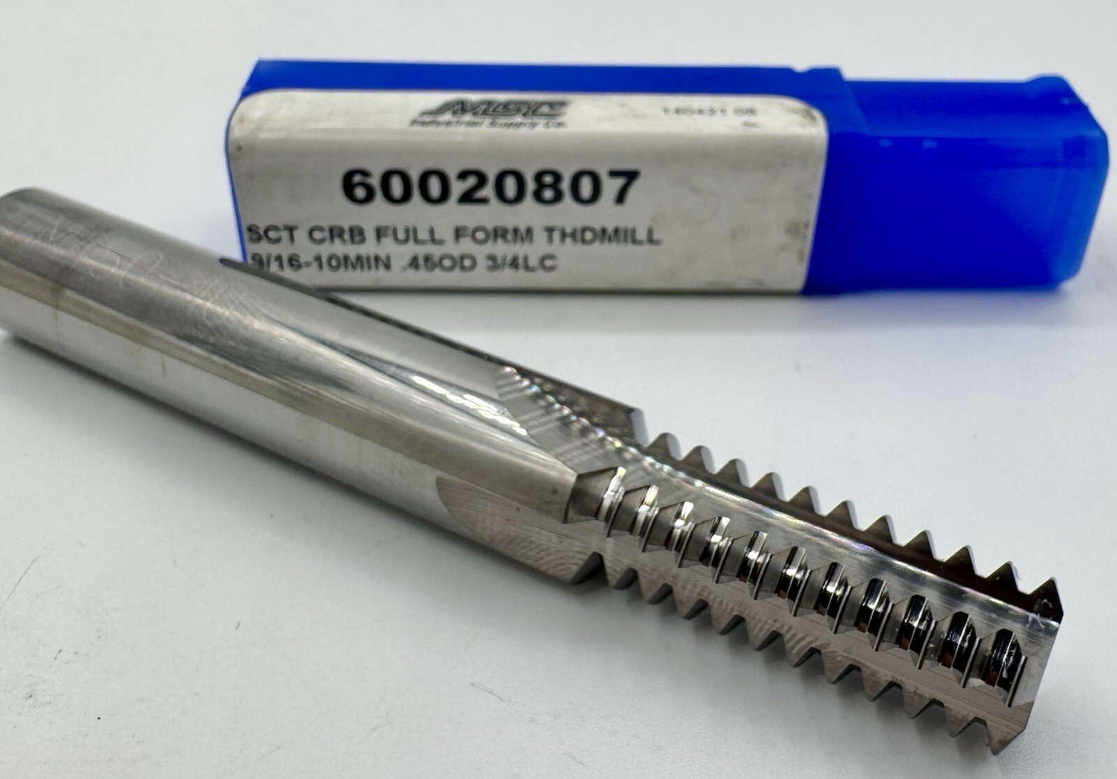 NEW SCT TM450-10 Strait Flute 3/4-10 Thread Mill 4F Internal Carbide SHIPS FREE!