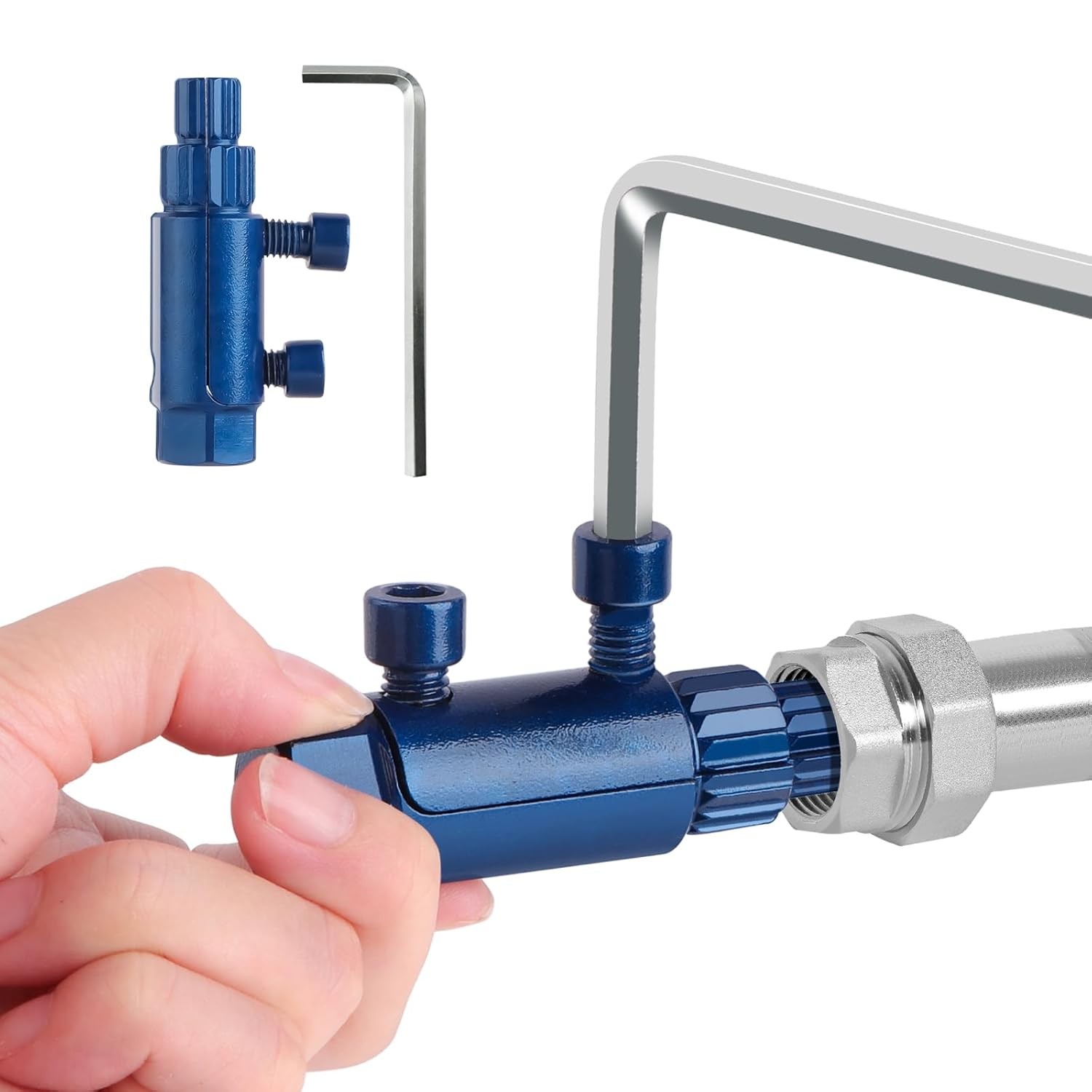 Broken Pipe Extractor Tool 1/2″ 3/4″ 1″ Pipe Wrench Alternative Repair Tool
