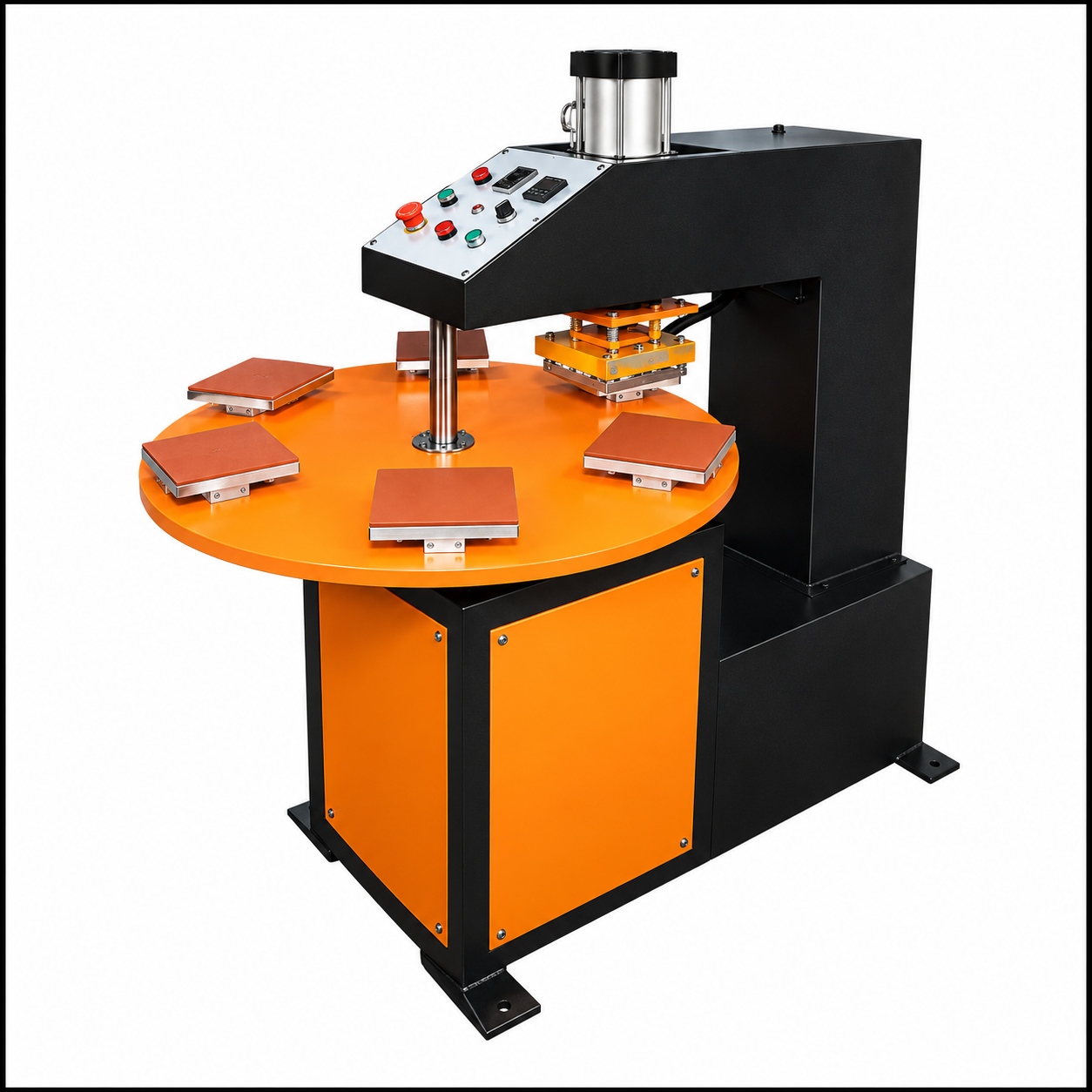 Automatic Multiple-Place Position Rotary Heat Press Machine